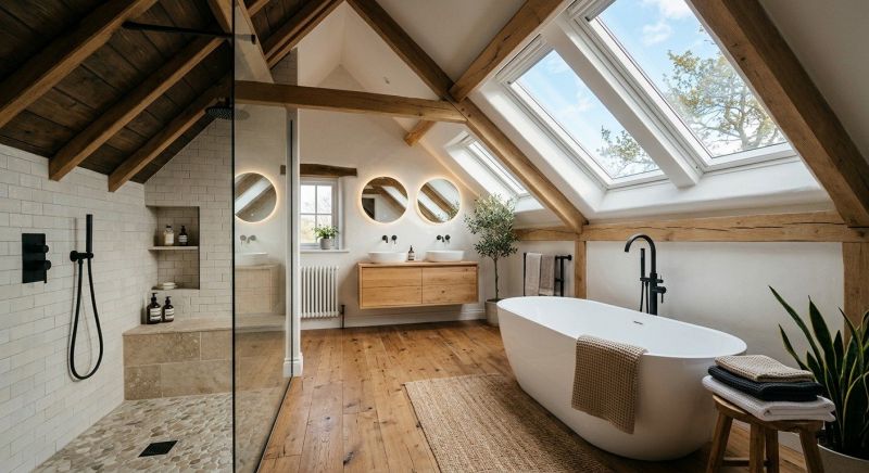 Attic Bathroom Remodeling in Berkshire County, MA