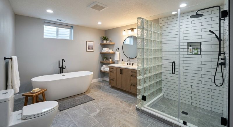 Basement Bathroom Remodeling in Berkshire County, MA