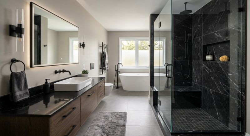 Granite Shower Installation in Berkshire County, MA