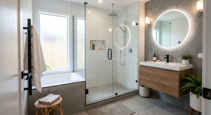 Tub To Shower Conversion in Richmond, MA